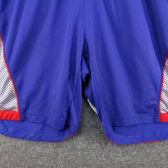 Nike Boys Dri Fit Jordan Athletic Shorts Blue Size L Jumpman Logo - Picture 7 of 16